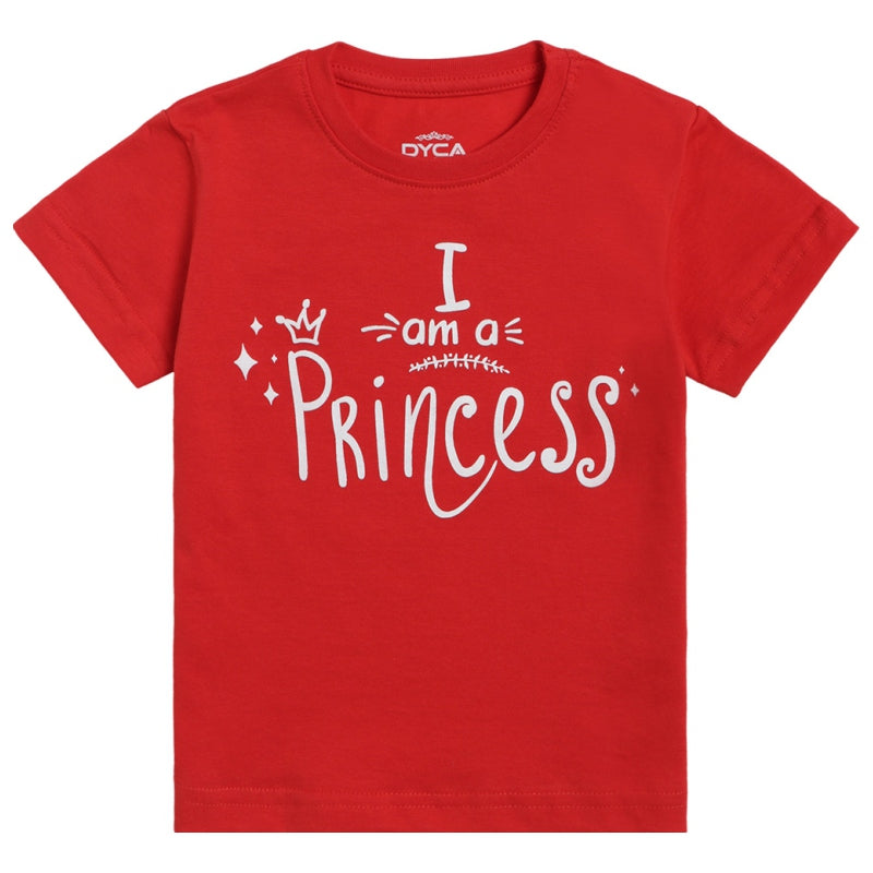 Dyca Girls Half Sleeves T-Shirt