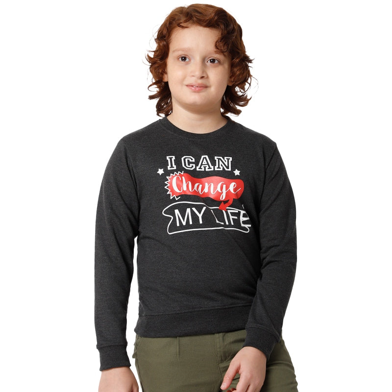 DYCA Boys Sweat Shirt Round Neck Full Sleeves Pack Of 1