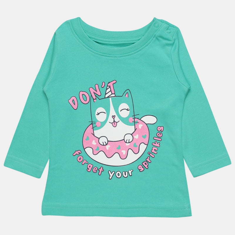 Bodycare Girls Round Neck Full Sleeves T-Shirt