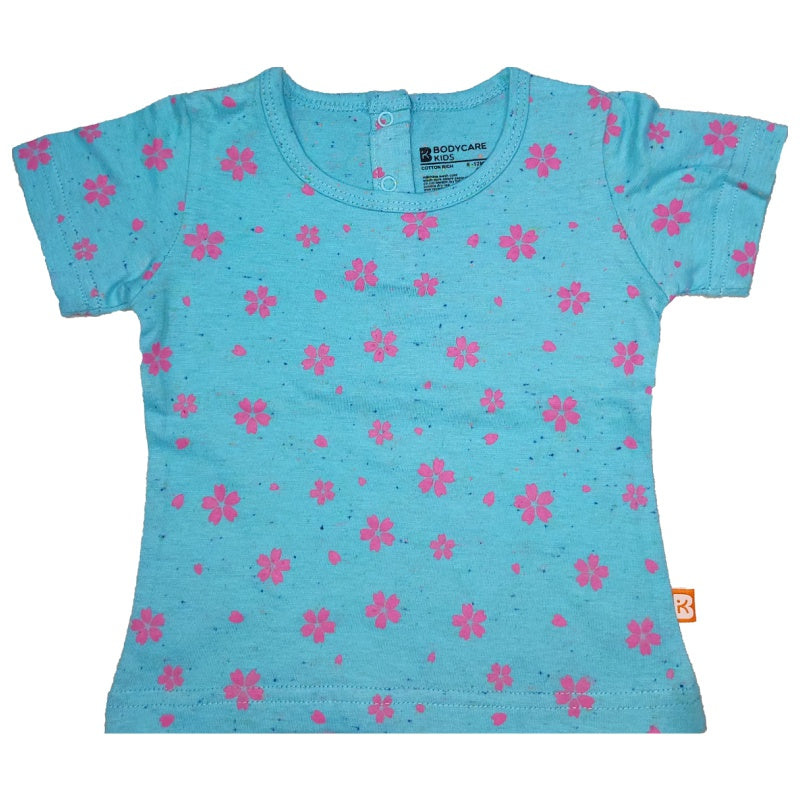 Bodycare Girls Round Neck Half Sleeves T-Shirt