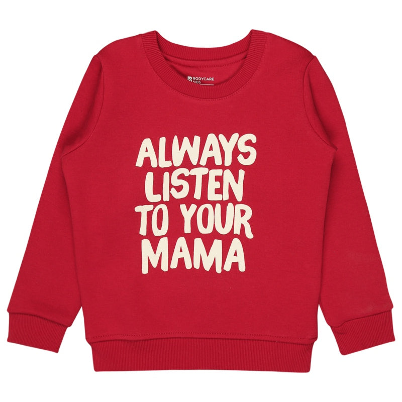 Bodycare Boys Fleece Round Neck Full Sleeves Sweat Shirt