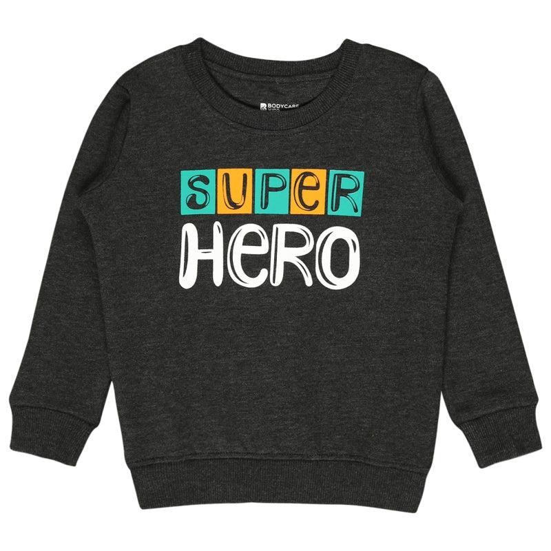 Bodycare Boys Fleece Round Neck Full Sleeves Sweat Shirt