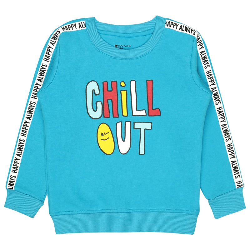 Bodycare Boys Fleece Round Neck Full Sleeves Sweat Shirt