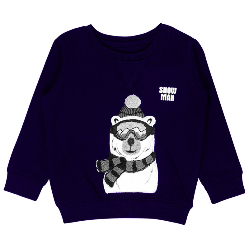 Bodycare Boys Fleece Round Neck Full Sleeves Sweat Shirt