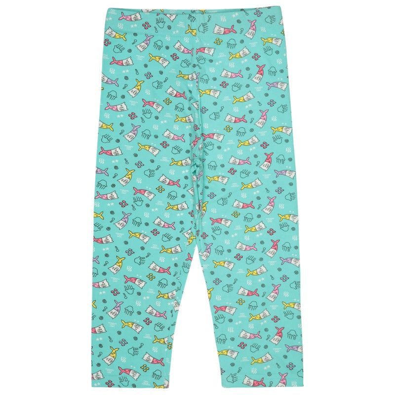 Bodycare Girls Printed Capri
