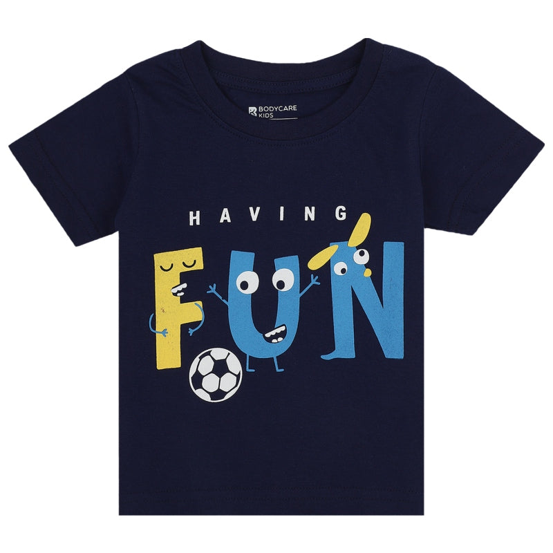 Bodycare Boys Round Neck Half Sleeves T-Shirt