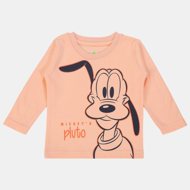 Bodycare Boys Mickey & Friends Round Neck Full Sleeves T-Shirt