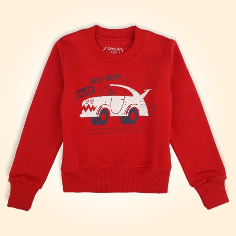DYCA Boys Cotton Full Sleeves Sweatshirt