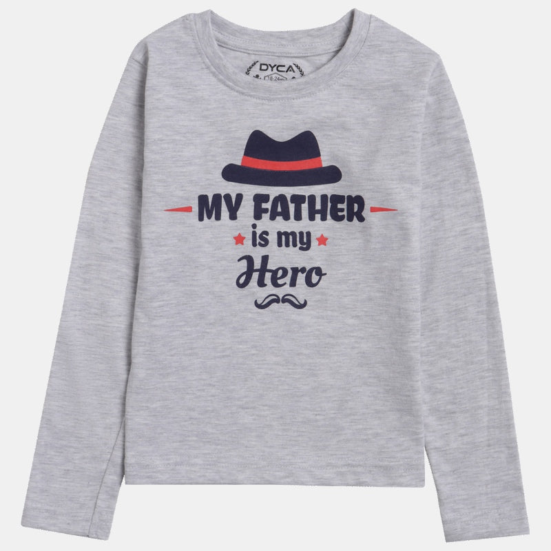 DYCA Boys Round Neck Full Sleeves T-Shirt