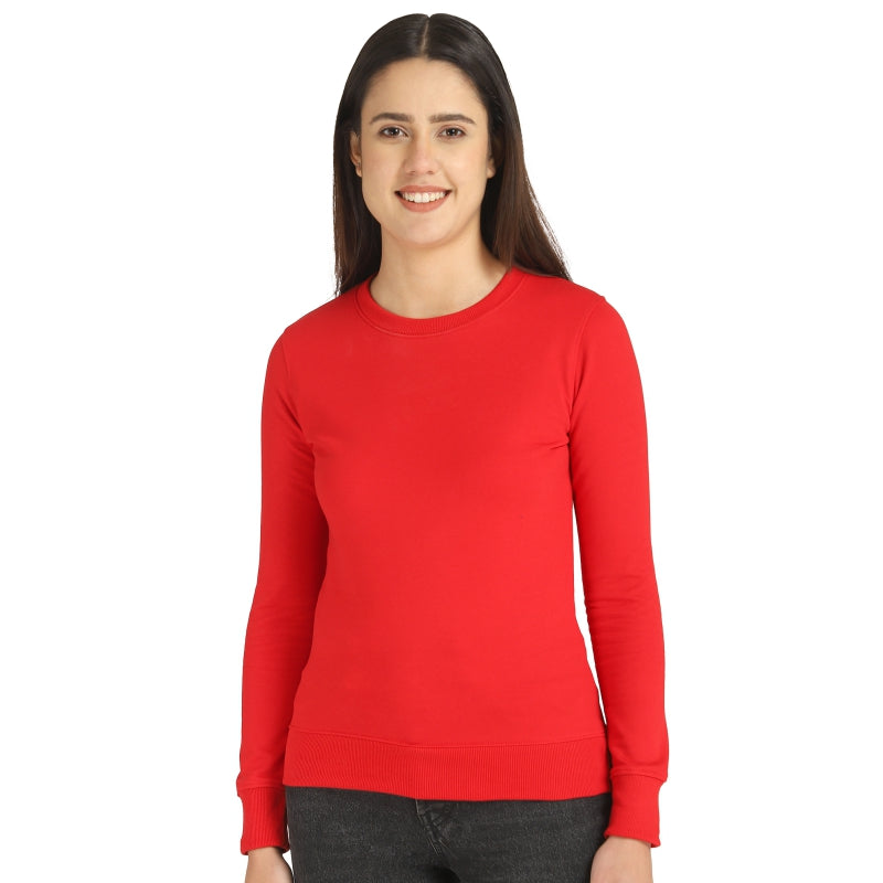 DYCA Women Cotton Cotton Full Sleeves Sweatshirt