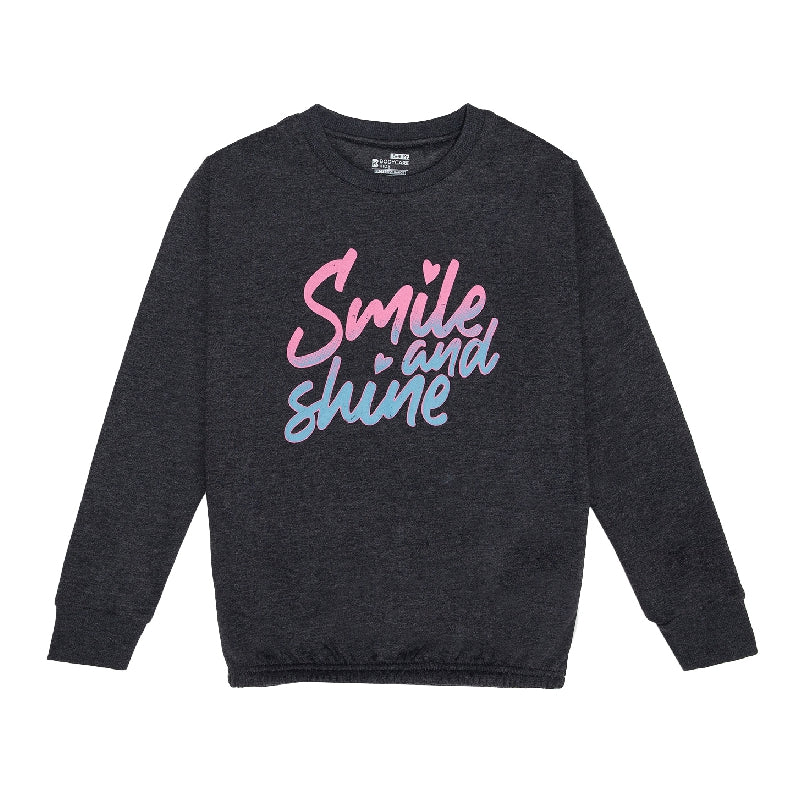 Bodycare Girls Round Neck Full Sleeves Sweat Shirt