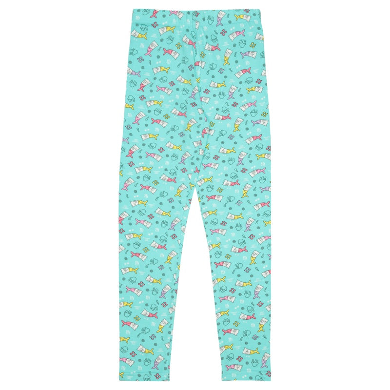 Bodycare Girls Cotton Printed Legging Pack Of 1