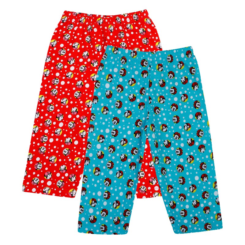 Bodycare Minnie & Friends Girls Capri Pack Of 2