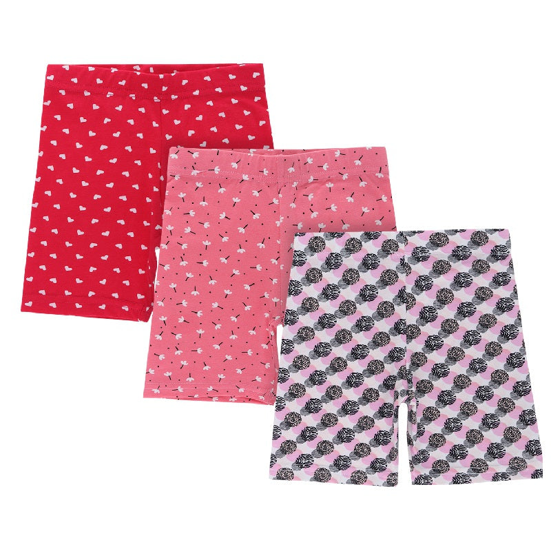Bodycare Girls Shorts Pack Of 3