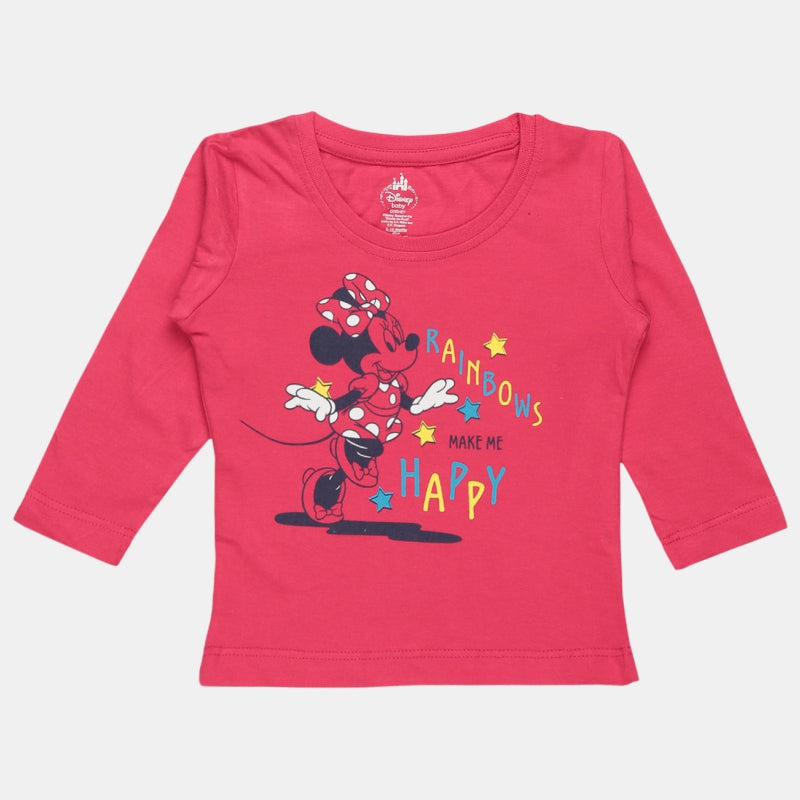 Bodycare Girls Minnie & Friends Round Neck Full Sleeves T-Shirt
