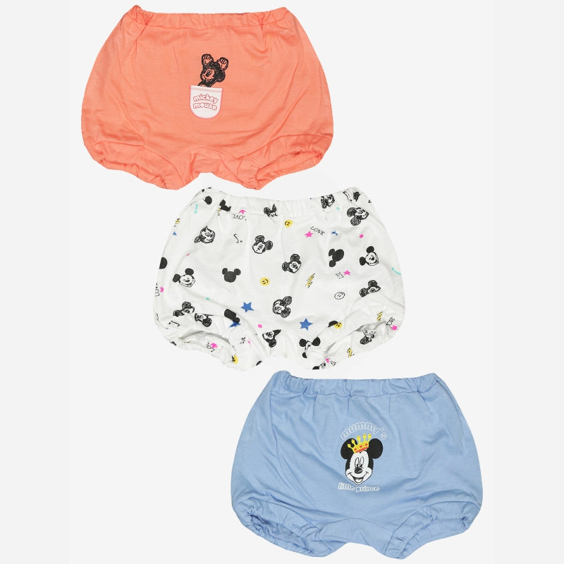Bodycare Unisex Baby Printed Bloomer Pack Of 3