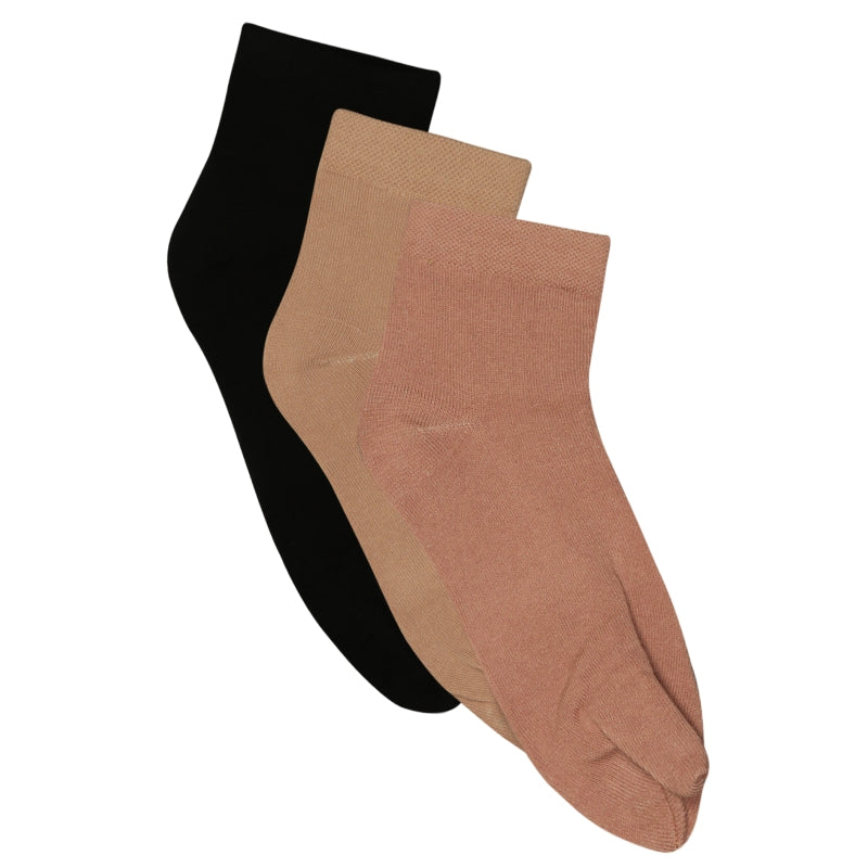 Bodycare Womens Thumb Socks Pack Of 3