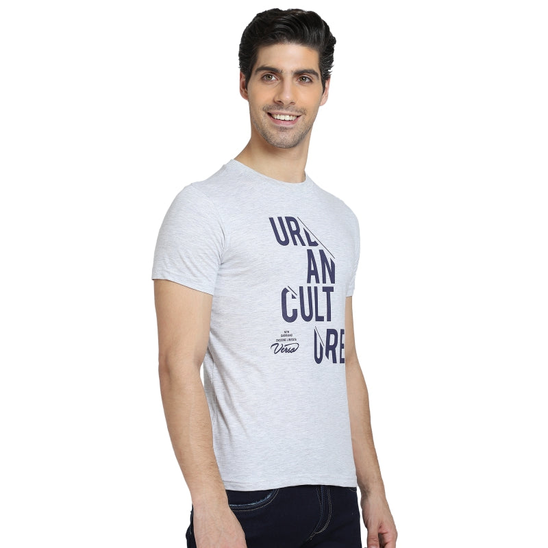 DYCA Men T-shirt Round Neck Half Sleeves