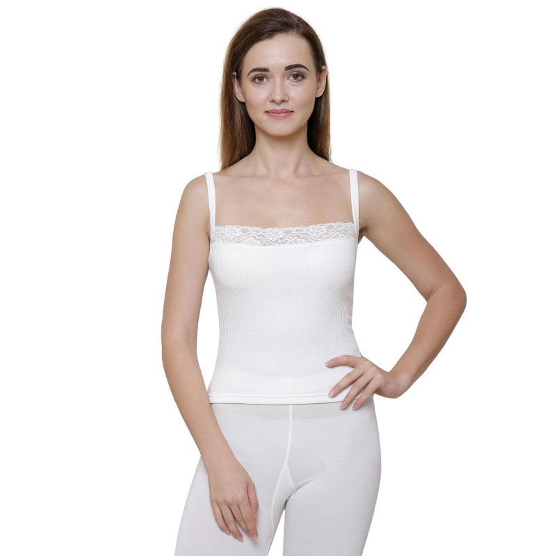 Quilt Bodycare Antibacterial Thermal Women Top Round Neck Sleeveless