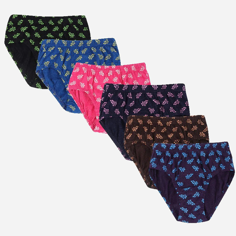 DYCA Girls Cotton Panty Pack Of 6