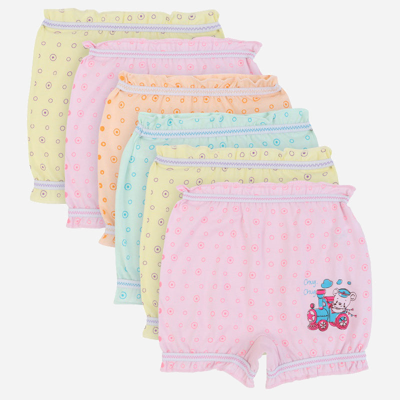 DYCA Unisex Printed Bloomer Pack Of 6
