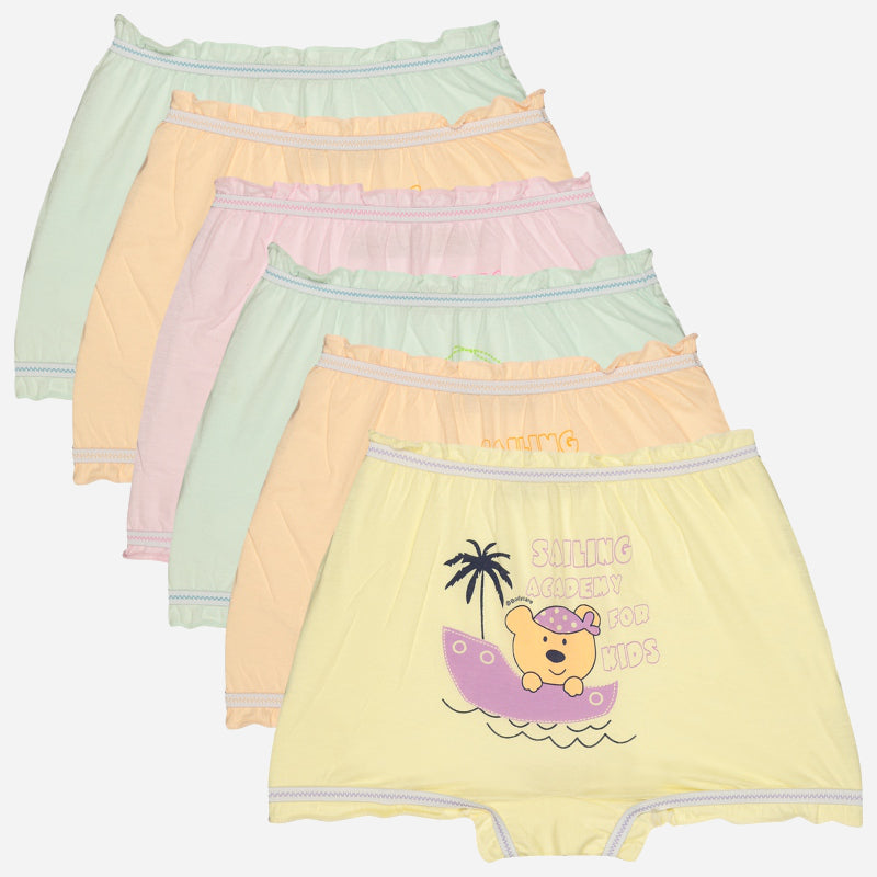 DYCA Unisex Printed Bloomer Pack Of 6