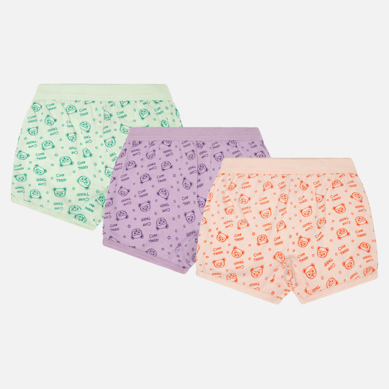 DYCA Unisex Bloomers | Lycra Waistband | Assorted | Pack Of 3