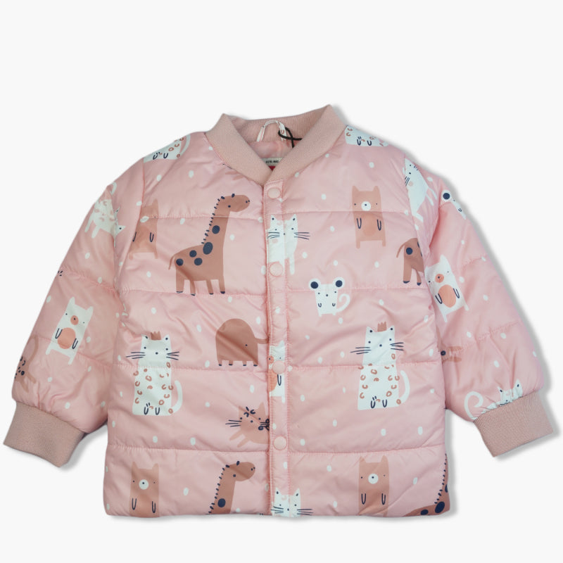 Bodycare Girls Bomber Jacket - Pink