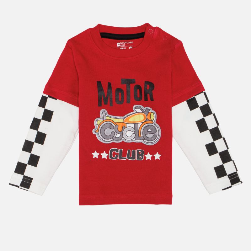 Bodycare Boys Tshirt - Red Crimson