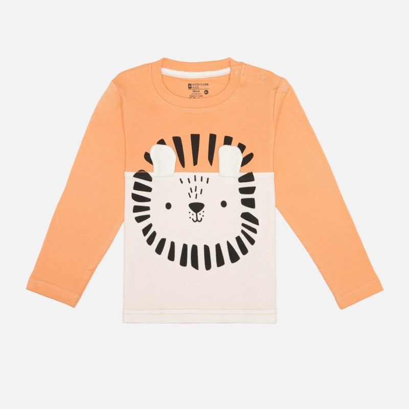 Bodycare Boys Tshirt - Peach Dark