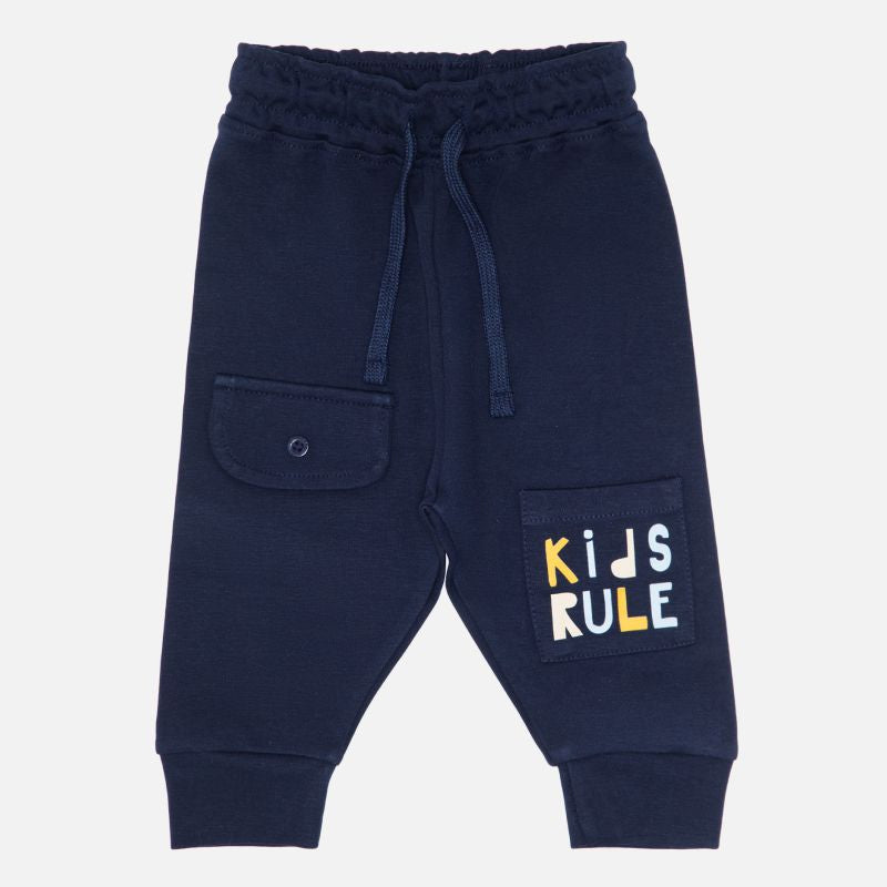 Bodycare Boys Solid Trackpant - Navy