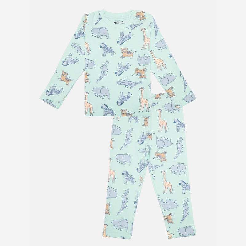 Bodycare Boys Night Suit - Pista Baby