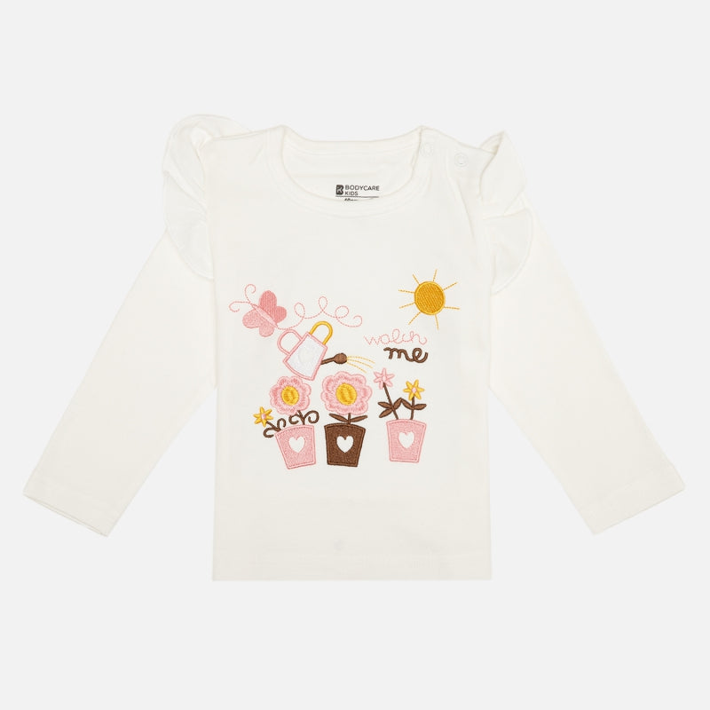 Bodycare Girls Tshirt - Marshmallow