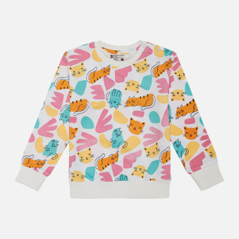 Bodycare Girls Sweatshirt - Marshmallow