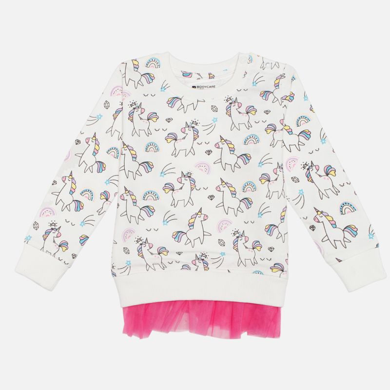 Bodycare Girls Sweatshirt - Marshmallow