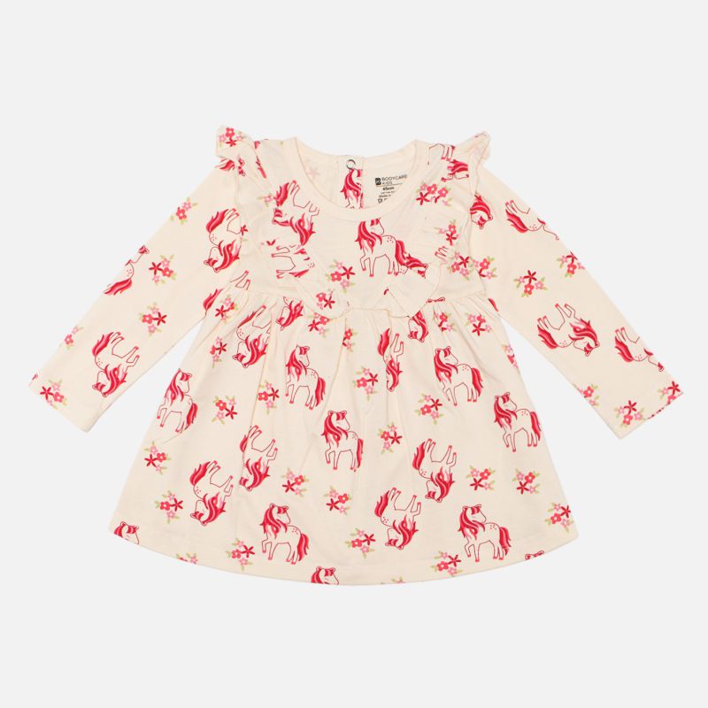 Bodycare Girls Frock - Irish Cream