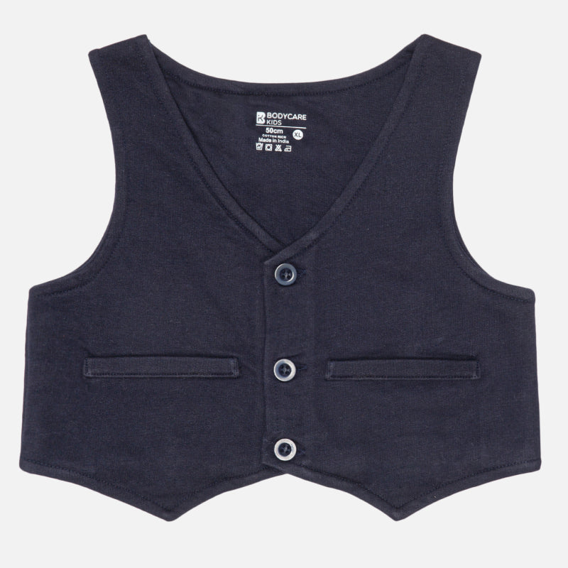 Bodycare Boys Jacket Solid - Navy