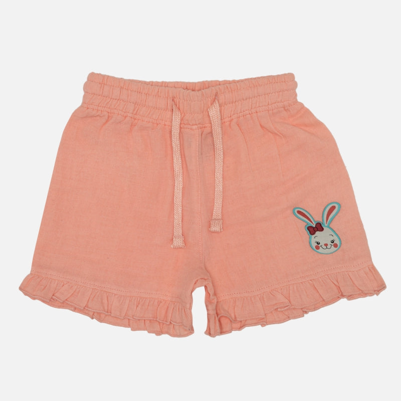 Bodycare Girls Shorts - Peach