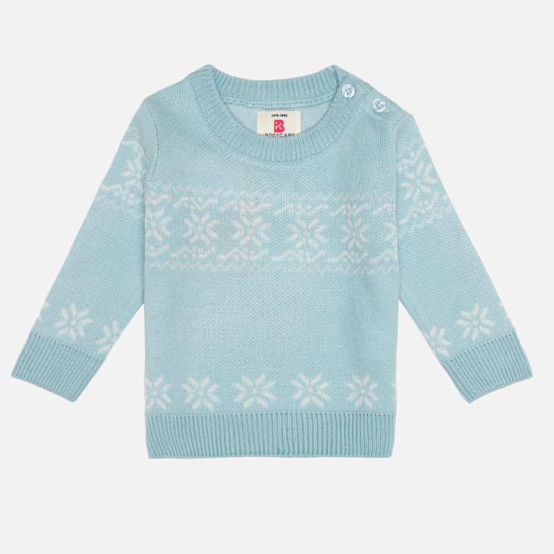 Bodycare Girls Sweater - Light Blue