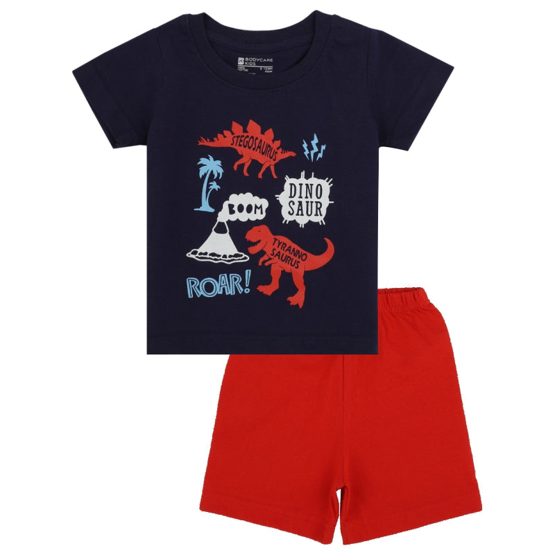 Bodycare Boys Cotton Sets Round Neck Half Sleeves