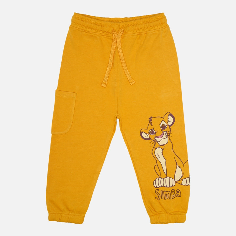 Bodycare The Lion King Boys Trackpant - Mustard
