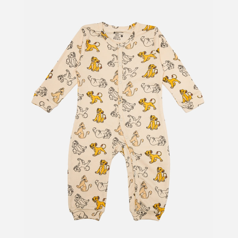 Bodycare The Lion King Boys Romper - Baby Banana