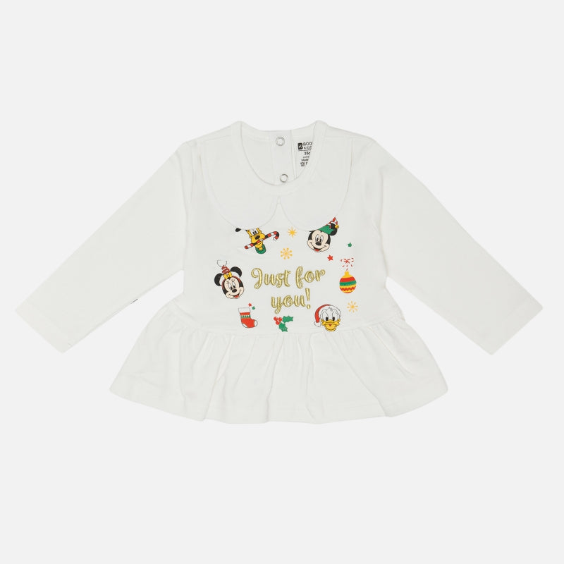 Bodycare Minnie & Friends Girls Tshirt - Marshmallow