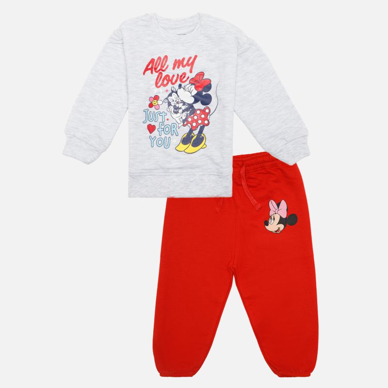 Bodycare Minnie & Friends Girls Sets - Melange Acru