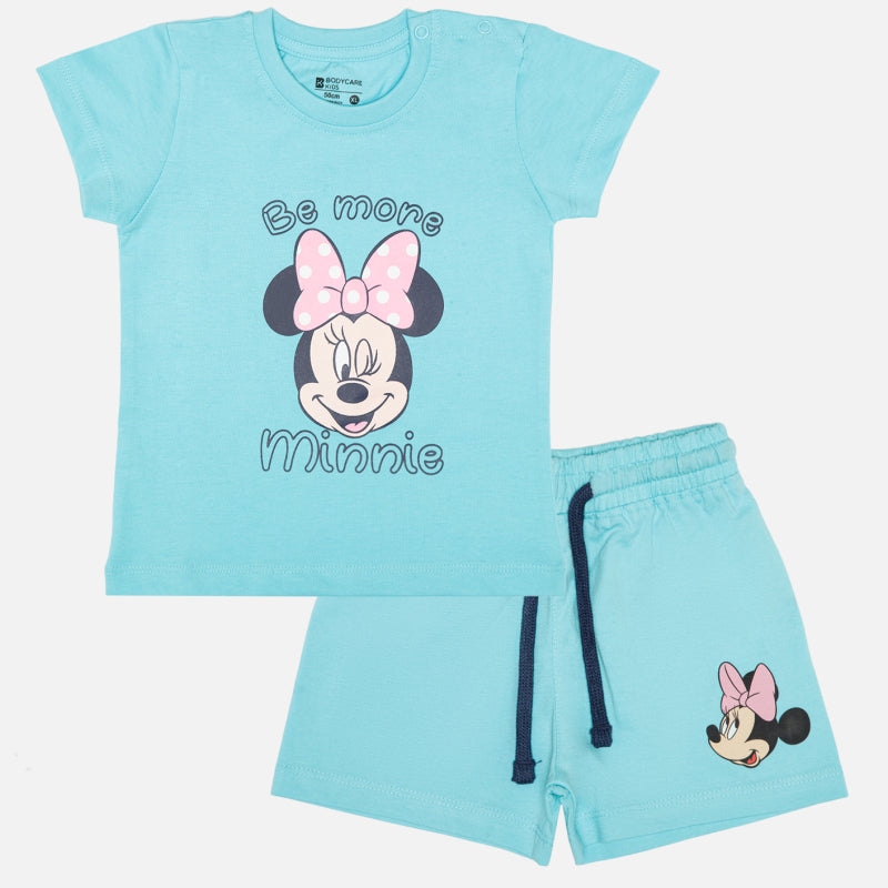 Bodycare Minnie & Friends Girls Sets - Blue Wave
