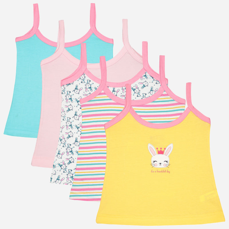 Bodycare Girls Camisole Pack Of 5