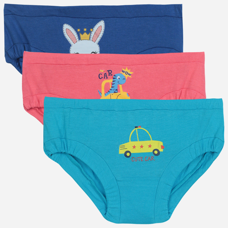 Bodycare Girls Panty Solid Pack Of 3