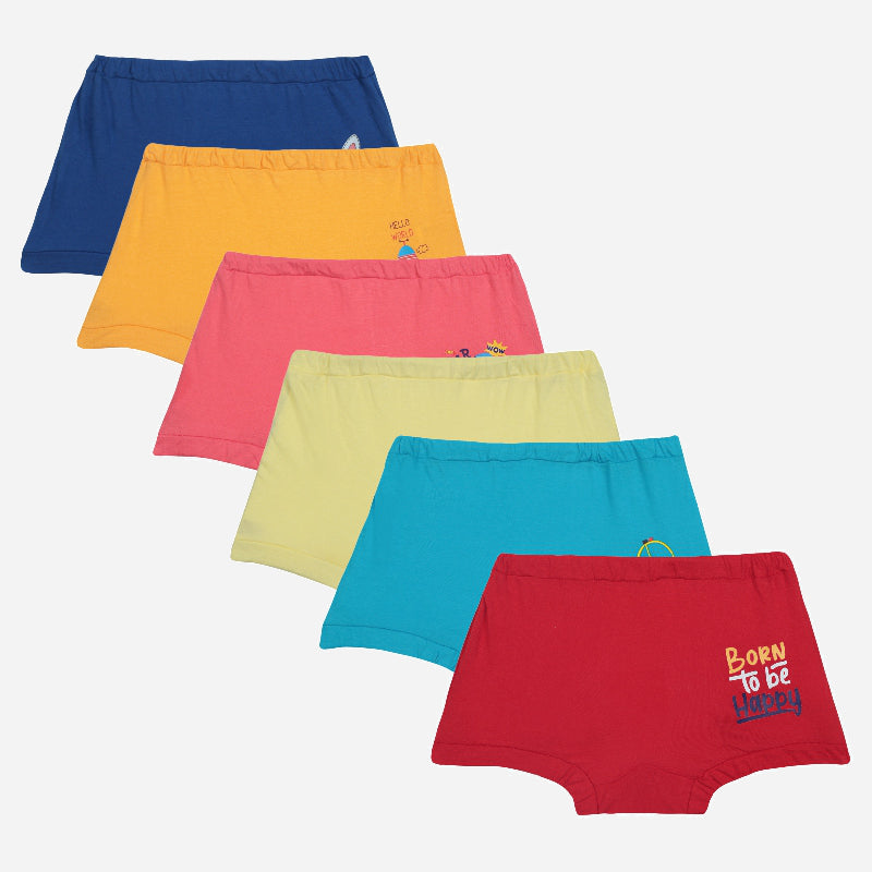 Bodycare Boys Cotton Trunk Solid Pack Of 6