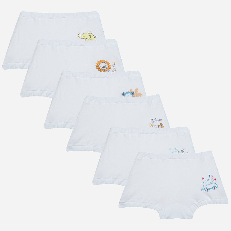 Bodycare Boys Cotton Trunk Solid Pack Of 6