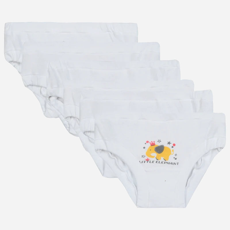 Bodycare Girls Cotton Panty Solid Pack Of 6